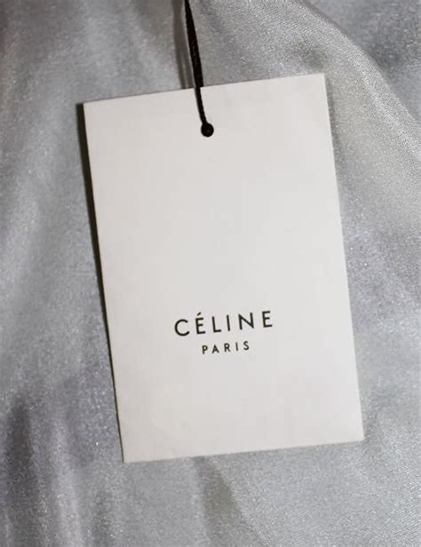 vintage celine tags